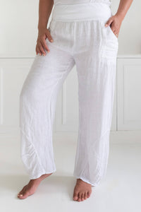 Relaxed Linen Pants